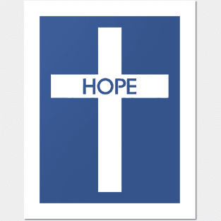 Hope Cross Christianity Posters and Art